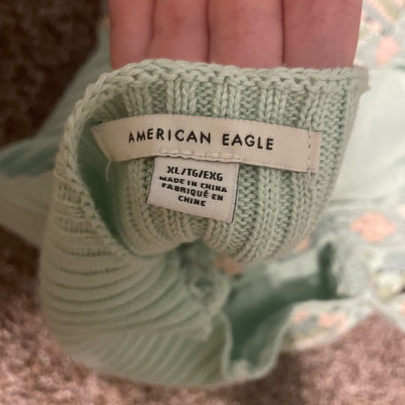 Cottagecore crocheted American Eagle top - Picture 3 of 3